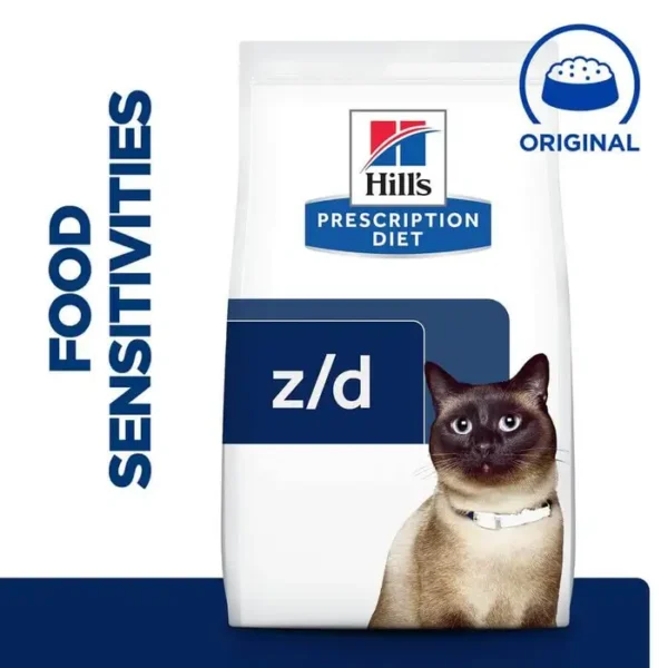 Hill's Prescription Diet z/d Food Sensitivities Dry Cat Food (1.5kg 3kg , 6kg)