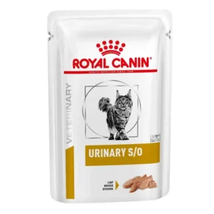 Royal Canin Veterinary Diet Urinary S/O Cat Food in Loaf 48x85g Pouches