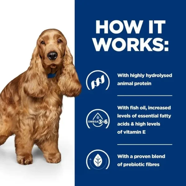 Hill's Prescription Diet z/d Food Sensitivities Dry Dog Food (3Kg , 10Kg) - Image 3