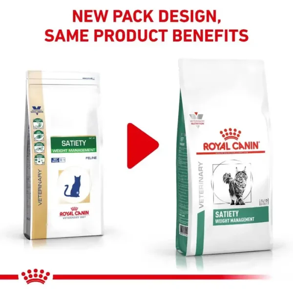 Royal Canin Veterinary Diet Satiety Weight Management Dry Cat Food (1.5kg , 3.5kg , 6kg) - Image 3