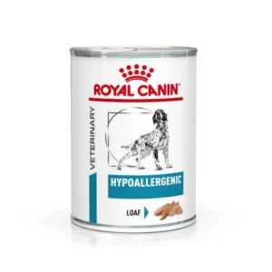 Royal Canin Hypoallergenic Wet Dog Food in Loaf 12x400g Cans