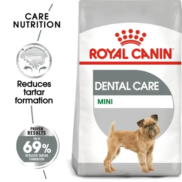 Royal Canin Dry Dog Food - Dental Care Mini Dog Breed 3kg , 8kg - Image 2