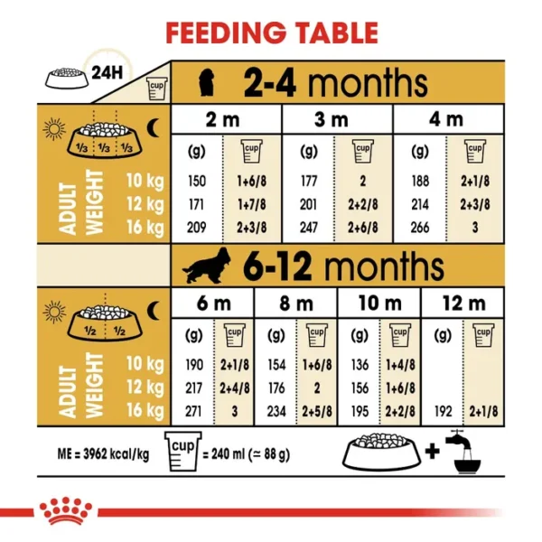 Royal Canin Cocker Spaniel Puppy Dry Food 3kg - Image 4