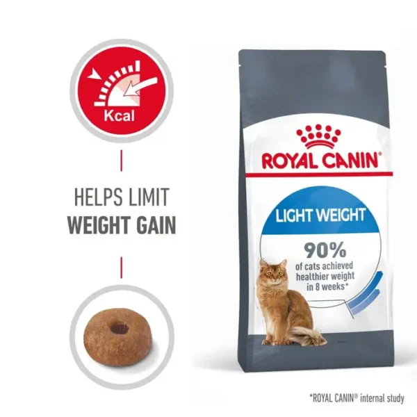 Royal Canin Light Weight Care Dry Cat Food 1.5kg , 3kg , 8kg - Image 2