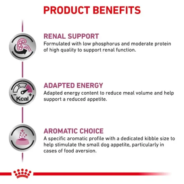Royal Canin Veterinary Renal - Small Dog Dry Food 1.5kg , 3.5kg - Image 5