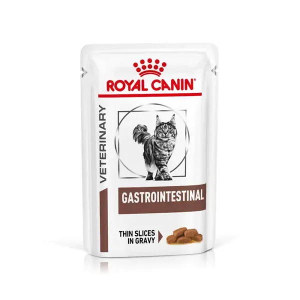 Royal Canin Gastrointestinal Cat Food (in Gravy) 48x85g Pouches - Image 2