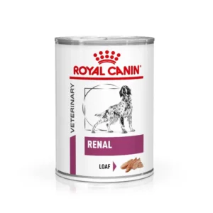 Royal Canin Renal Dog Food - Wet Loaf 12x410g Cans