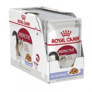 Royal Canin Instinctive Adult Wet Cat Food (in Gravy) 12x85g Pouches