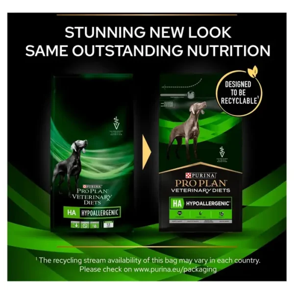 Purina Pro Plan Veterinary Diets HA Hypoallergenic Dry Dog Food 3kg , 11kg - Image 2