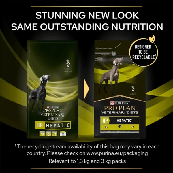 Purina Pro Plan Veterinary Diets HP Hepatic Puppy & Adult Dog - Dry Food 3kg - Image 2