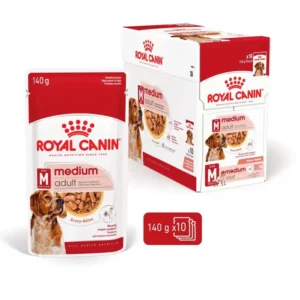 Royal Canin Medium Dog - Wet Food in Gravy 10x140g , 20,140g , 40,140g