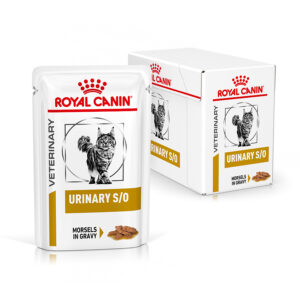 Royal Canin Urinary S/O Cat Food (Wet Morsels in Gravy) 48x85g Pouch