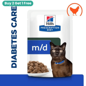 Hill's Prescription Diet m/d Diabetes Care - Wet Cat Food with Chicken 12x85g