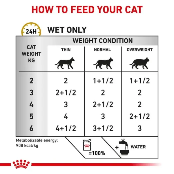 Royal Canin Urinary S/O Cat Food (Wet Morsels in Gravy) 48x85g Pouch - Image 2