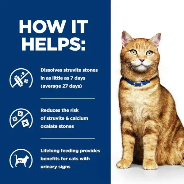 Hill's Prescription Diet Urinary Care c/d Wet Cat Food - Salmon 12x85g - Image 5