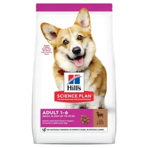 Hill's Science Plan Adult 1-6 Small & Mini Breed Dry Dog Food Lamb & Rice 1.5kg , 6kg