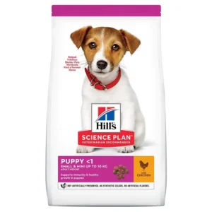Hill's Science Plan Puppy <1 Small & Mini Breed Dry Food Chicken Flavour 1.5kg , 3kg