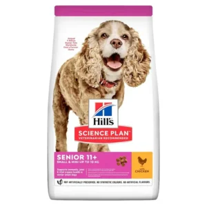 Hill's Science Plan Senior 11+ Small & Mini Breed Dry Dog Food Chicken 1.5kg