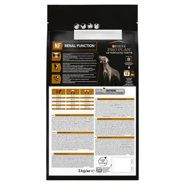 Purina Pro Plan Veterinary Diets NF Renal Function - Dry Dog Food 3kg , 12kg - Image 3