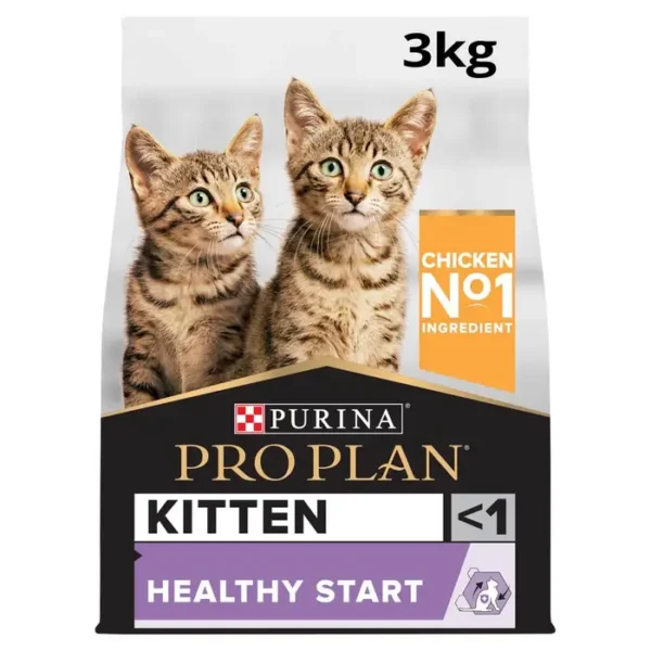 Purina Pro Plan Healthy Start Kitten - Dry Food with Chicken 1.5kg , 3kg